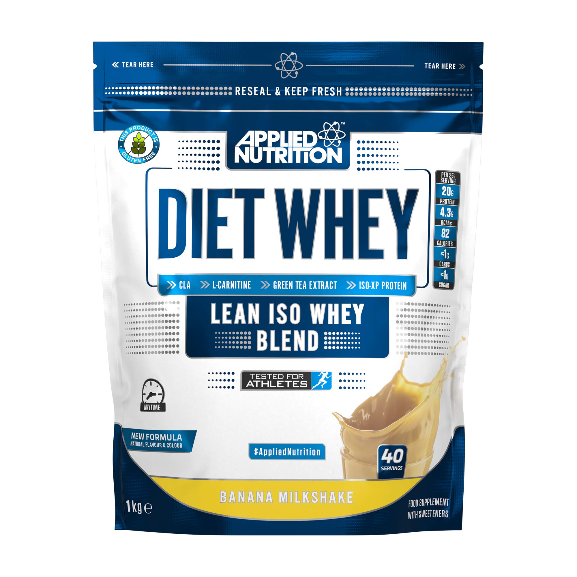 Buy AN & Fitness Diet Whey Protein Powder, High Protein, Low Carb, Low