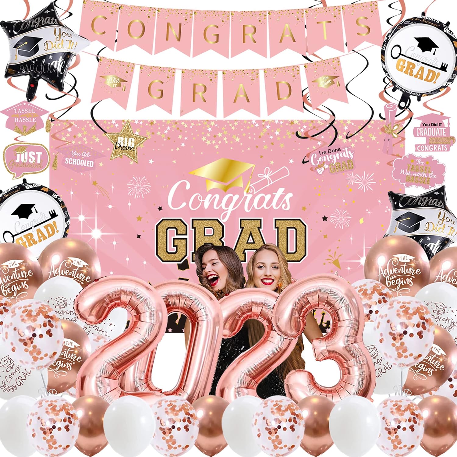 Graduation Decorations Class Of 2023, Graduation Party