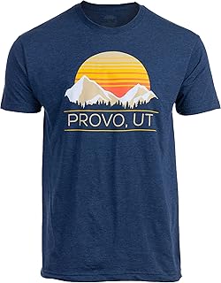Retro Rocky Mountain Towns - Rocky Mountains Hiking Tee Shirt, Camping Nature Hiker T-Shirt for Men Women