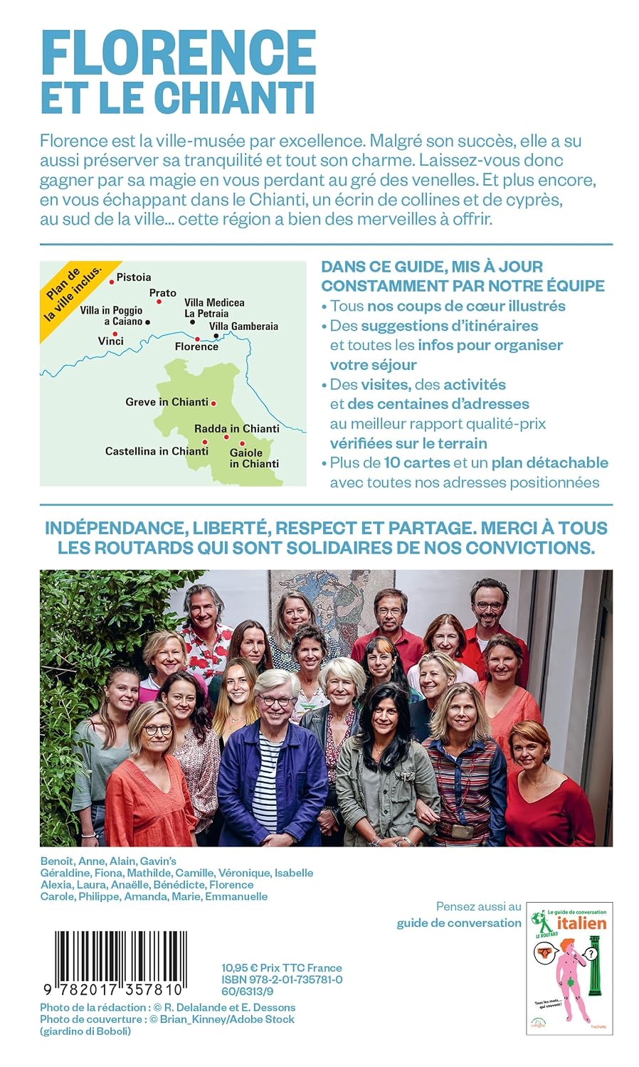 Guide du Routard Florence et Le Chianti 2026/27