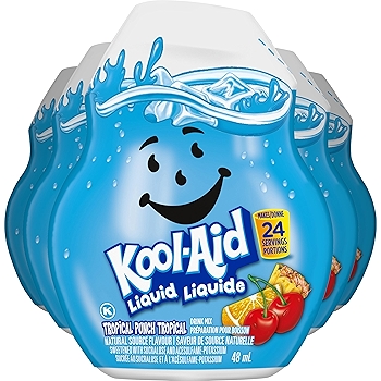 Kool-Aid热带果Punch液体饮料混合液