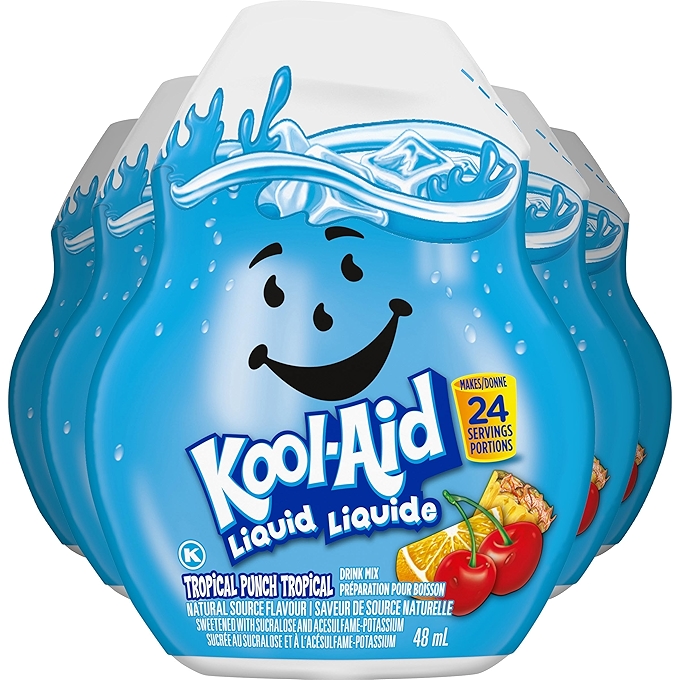 Kool-Aid热带果Punch液体饮料混合液