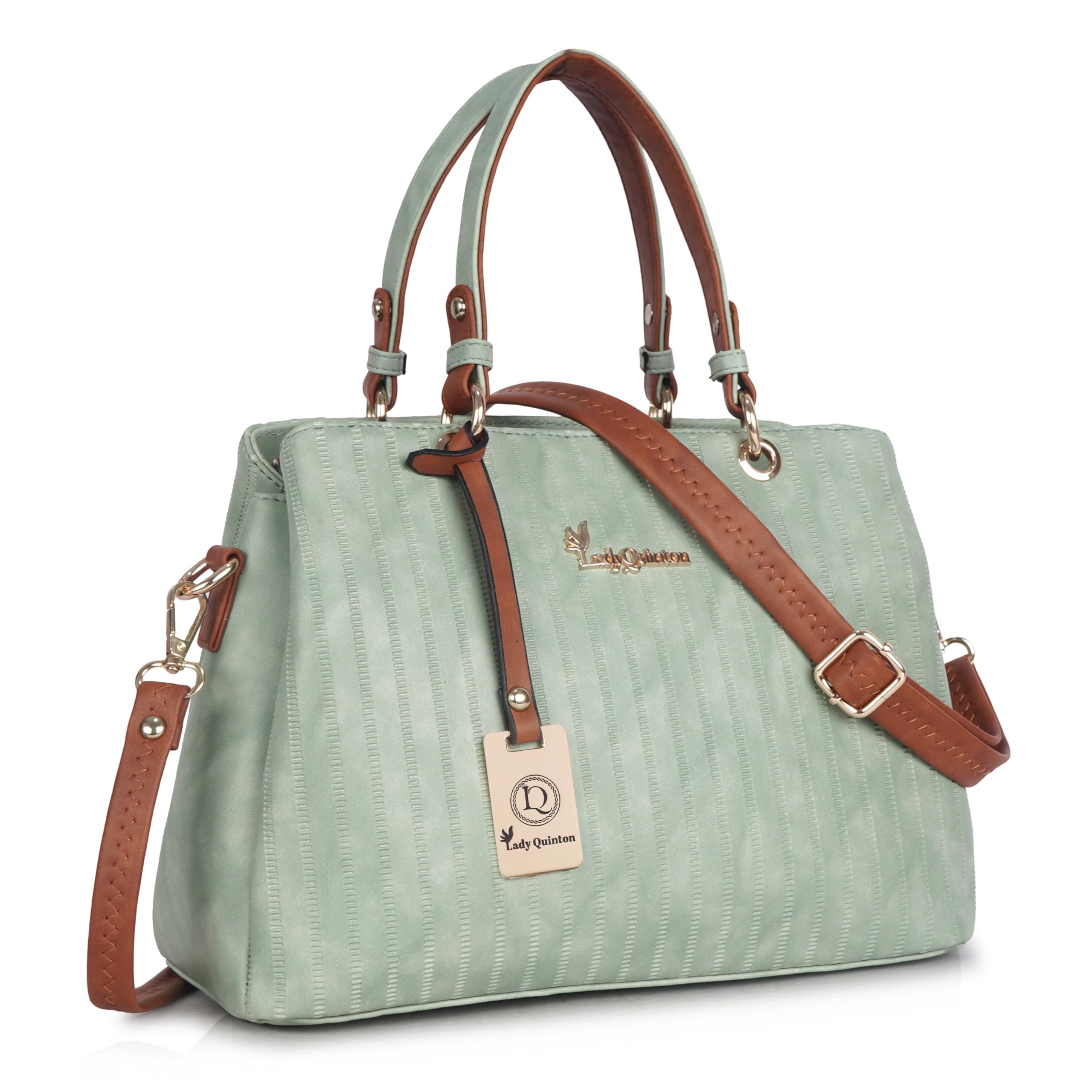 Lady Quinton Women's Striped Line Handbag for Women| Ladies purse | Stylish Shoulder Bag | Gift for Women
