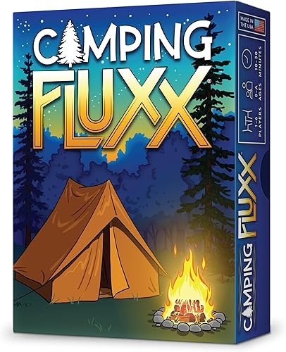 Juego de cartas Camping Fluxx - The Great Outdoors acaba de volverse más salvaje