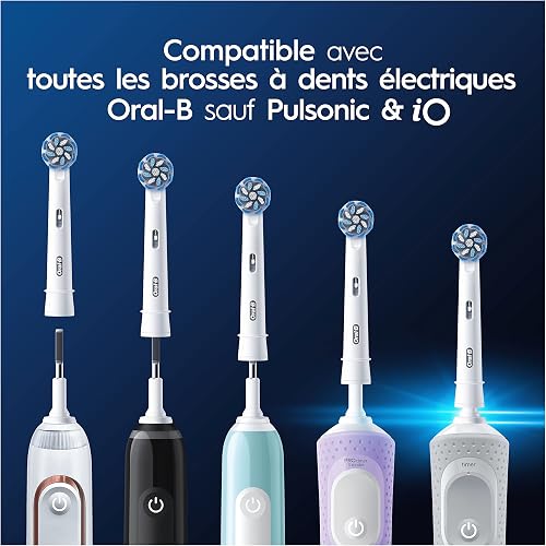 Oral-B Pro Sensitive Clean Toothbrush Heads, Pack of 10 Counts, Suitable for Mailbox - 8