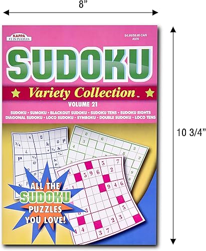 Miniatura 5 de Paquete de 12 libros de Sudoku más de 950 unidades, rompecabezas de Sudoku para adultos, rompecabezas grande de búsqueda de palabras para adultos,