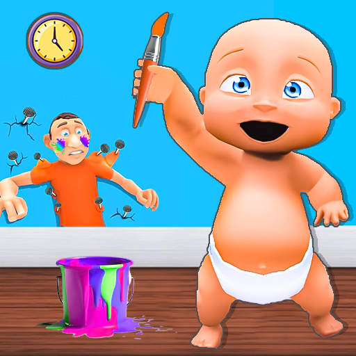 Naughty Baby Happy Life and Virtual Fun Daddy 3D