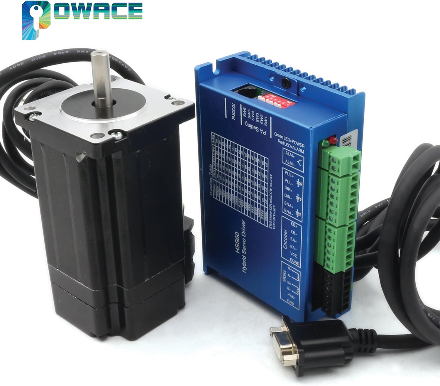 nema24 3 N.m Motor Servo Motor de ciclo cerrado 88 mm 5 A + ...