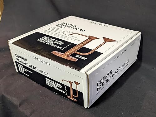 Still Spirits = S = Destilación de cobre sólido de loro para probar alcohol mientras destila