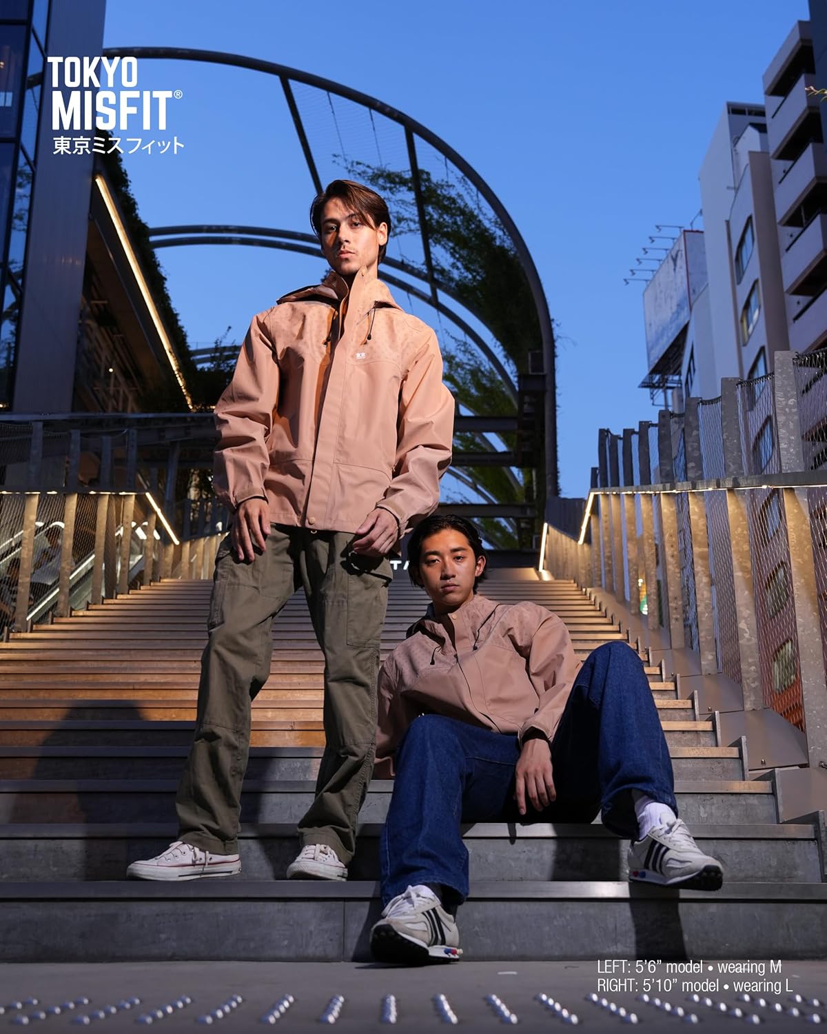 Tokyo Misfit - Rain Jacket w/Japanese Hemp Leaf Pattern (Asanoha), Waterproof Windbreaker, 3-Layer Technical Shell - Image 10