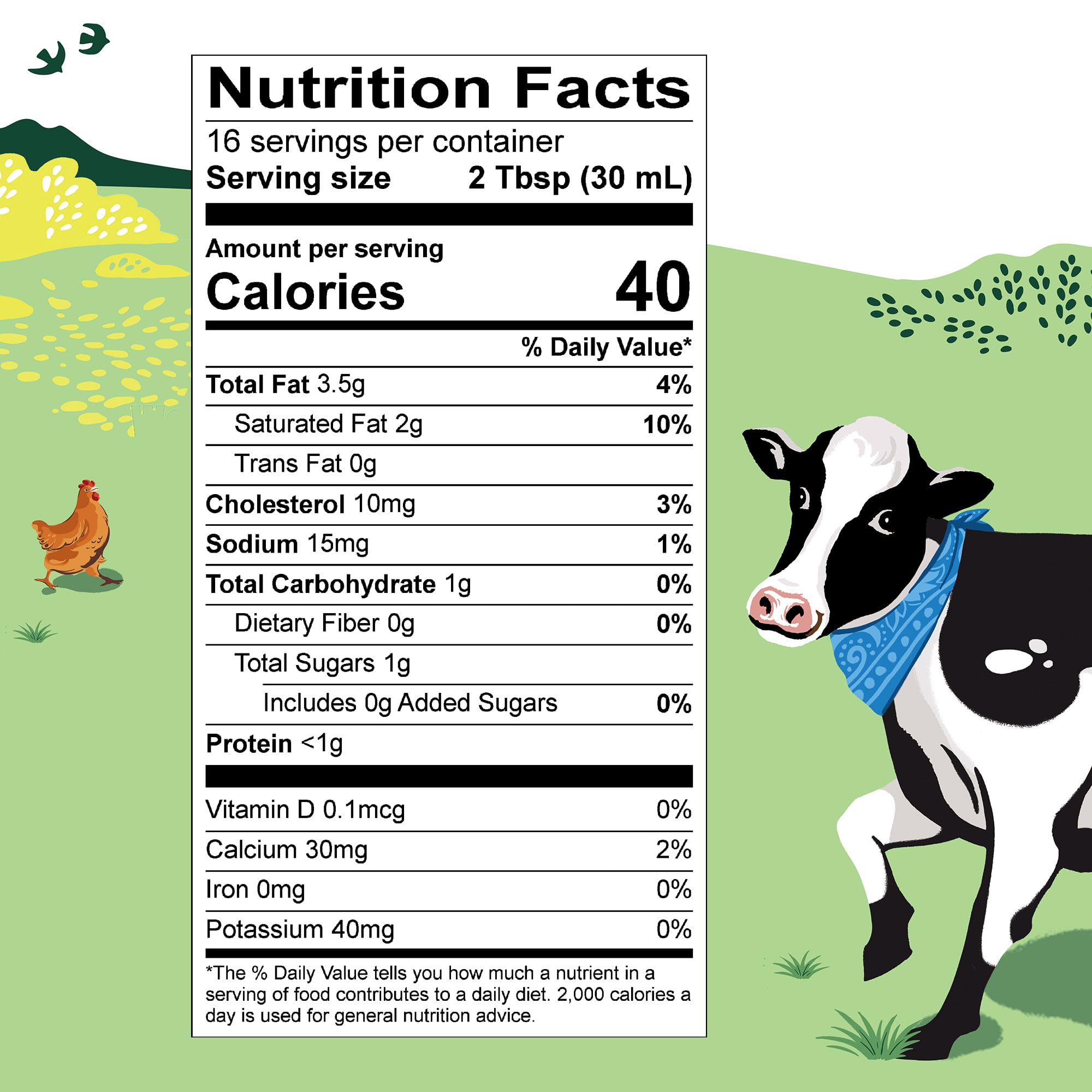 Organic Valley Half Half 16 fl oz — view 2