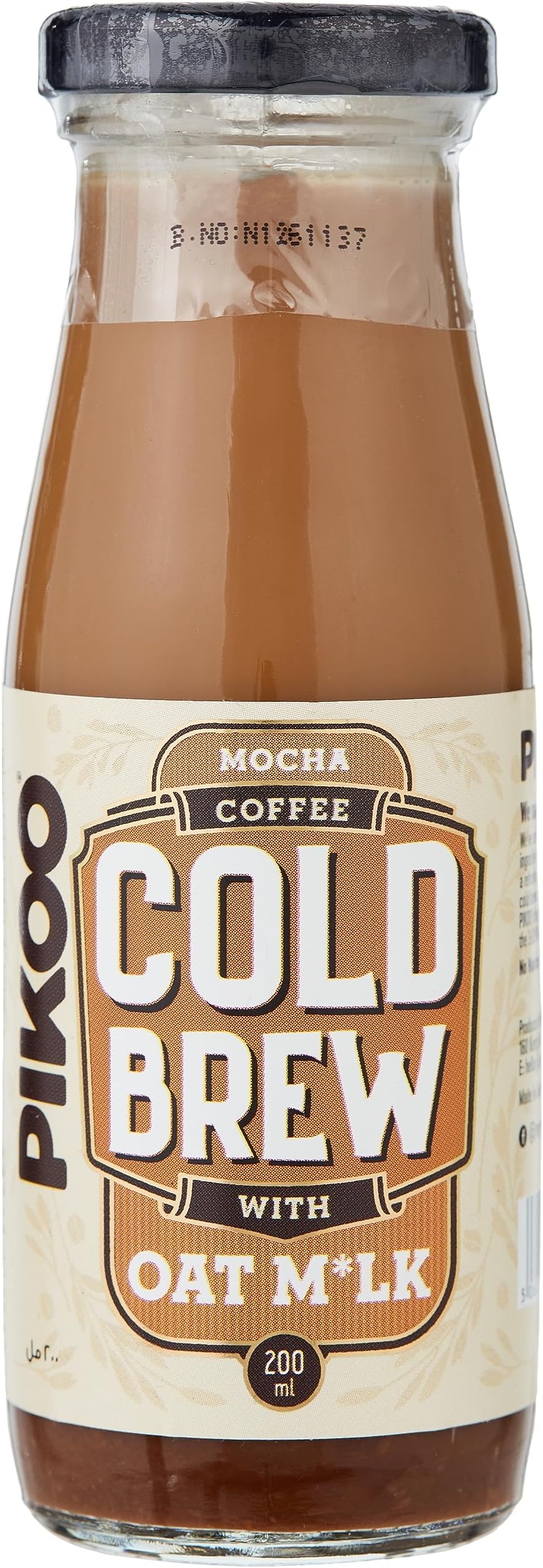 Pikoo Mocha Coffee Cold Brew with Oat Milk 200 ml