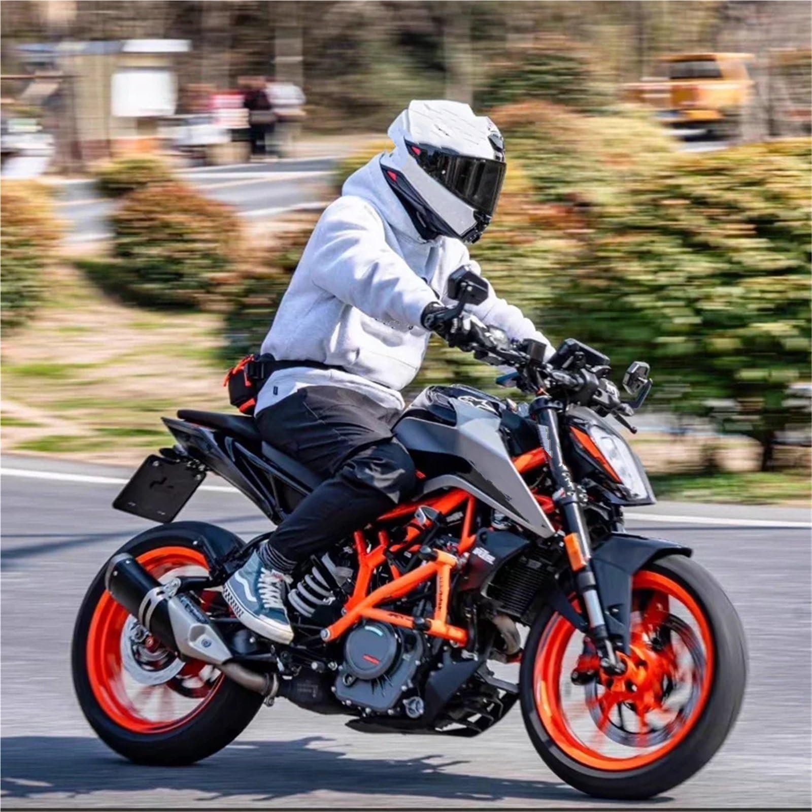 Uchwyt tablicy rejestracyjnej Pasuje do motocykla DUKE 250 390 Duke 250 Duke 390 Zestaw eliminujący błotnik Uchwyt ramki tablicy rejestracyjnej Ramki tablic rejestracyjnych(B SUS With bolts)