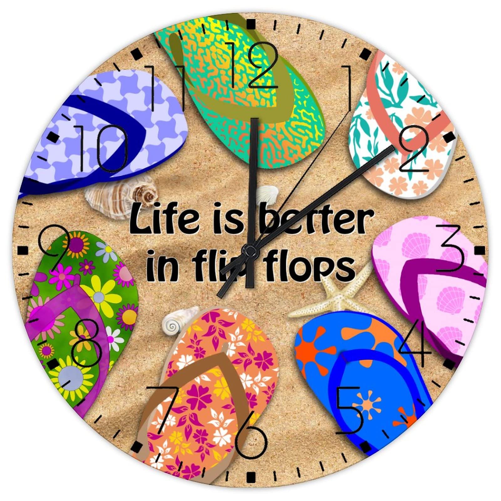Horloge murale en bois style nautique pour sublimer votre déco de salon