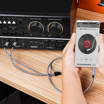 Amazon | CHLIANKJ オーディオケーブル 3.5mm to 6.35mm 変換