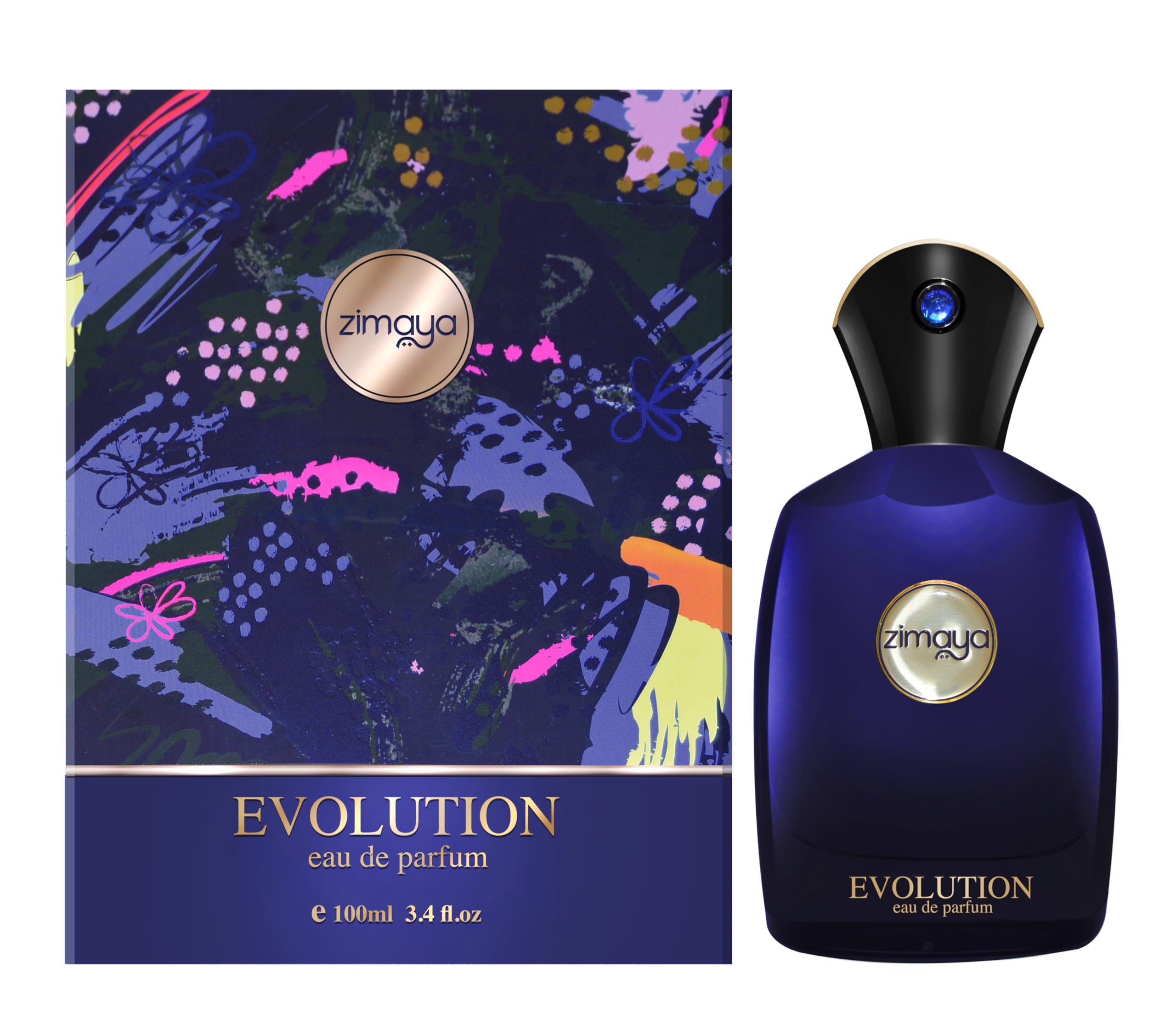 Zimaya Evolution Eau De Parfum For Men, 100ML