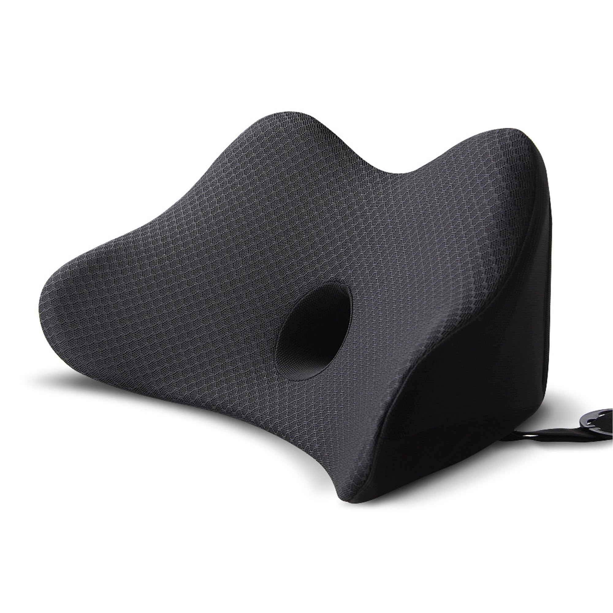 Soutien Lombaire Ergonomique en Mousse à Mémoire de Forme, Support de Dos pour Conducteur, Soulage la Fatigue et Comble l’Espace du Siège, Idéal pour Voiture et Bureau.