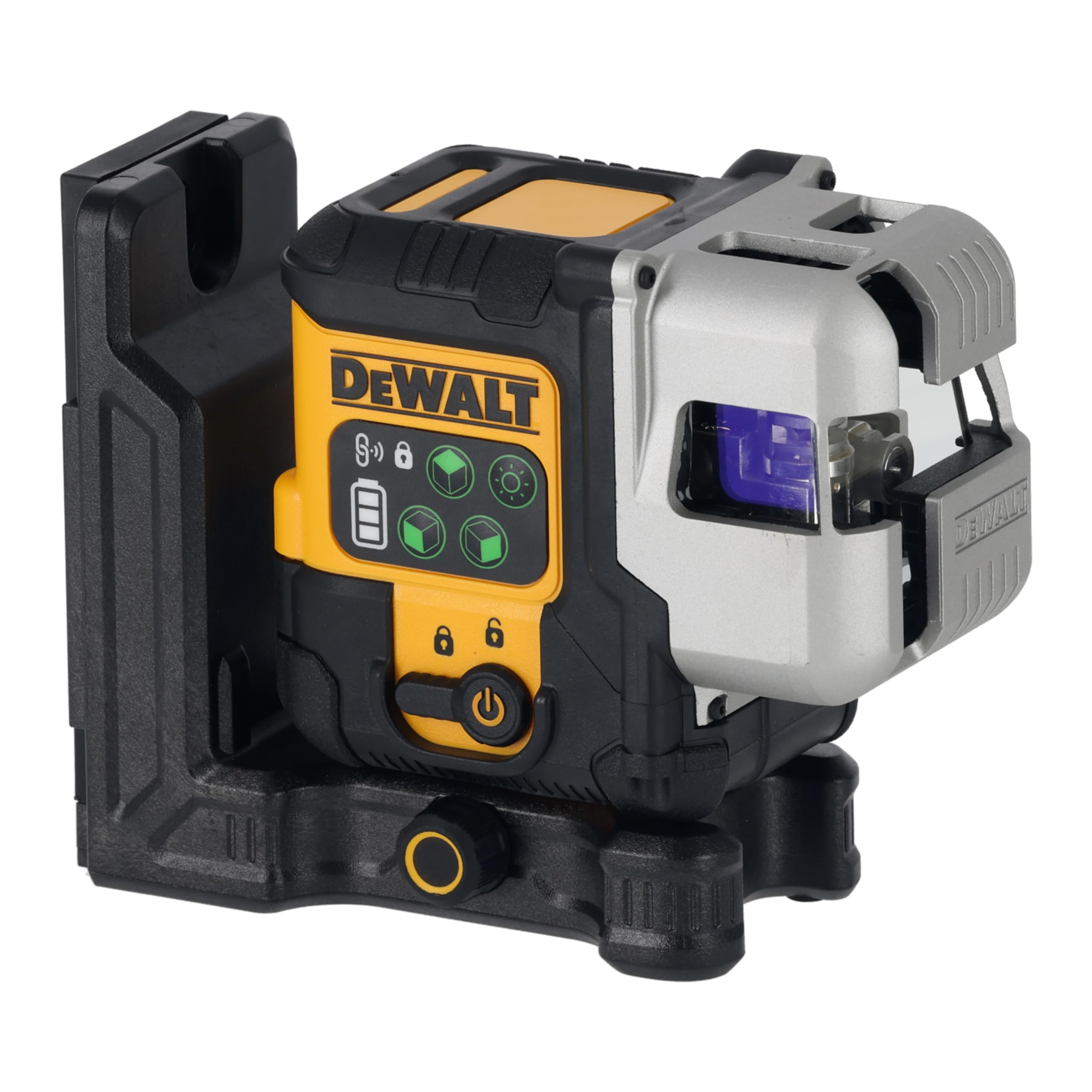 DEWALT Nivel Láser autonivelante de 3 líneas 180° Verde USB (Sin Cargador), DCLE14301GB-XJ