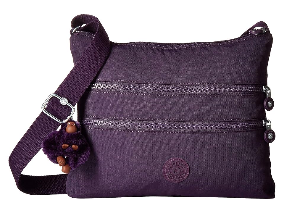 

Kipling Alvar Crossbody Bag (Deep Purple) Cross Body Handbags