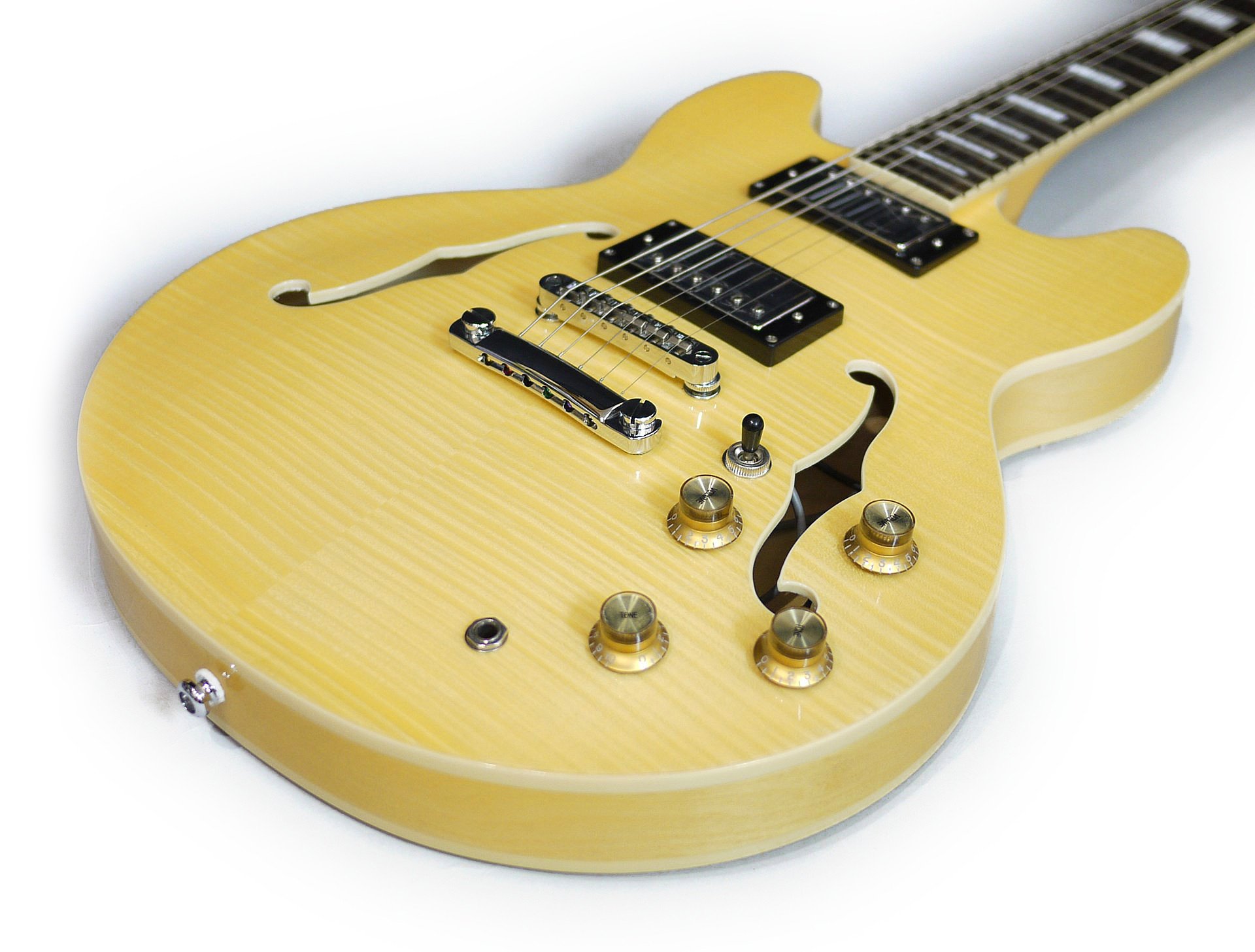 Amazon | 【SPEAR GUITAR】Claymore Blues CS – Natural – ES335タイプ