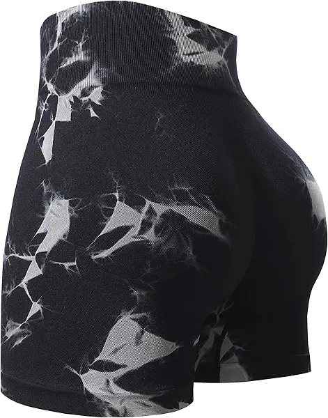 HOW'ON Intensify Workout Shorts for Women High Waist Seamless Sport Short Yoga Gym Exercise Running Cycling Active Shorts