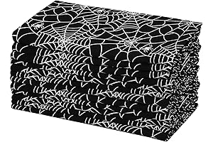 Web Linens Inc. Halloween Spider Web Napkins