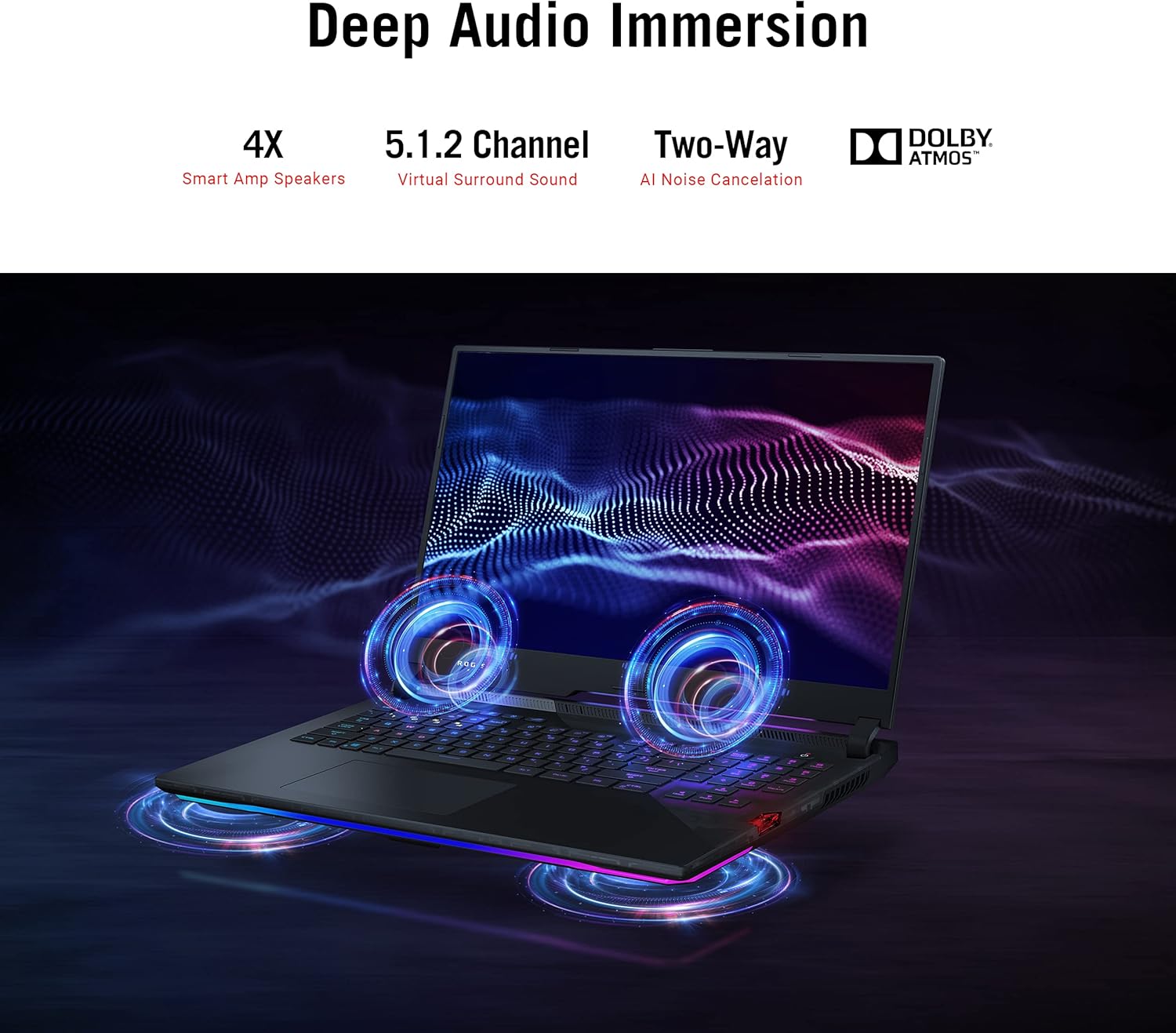 ASUS ROG Strix Scar 17 G733QSA-PB96 Audio Features
