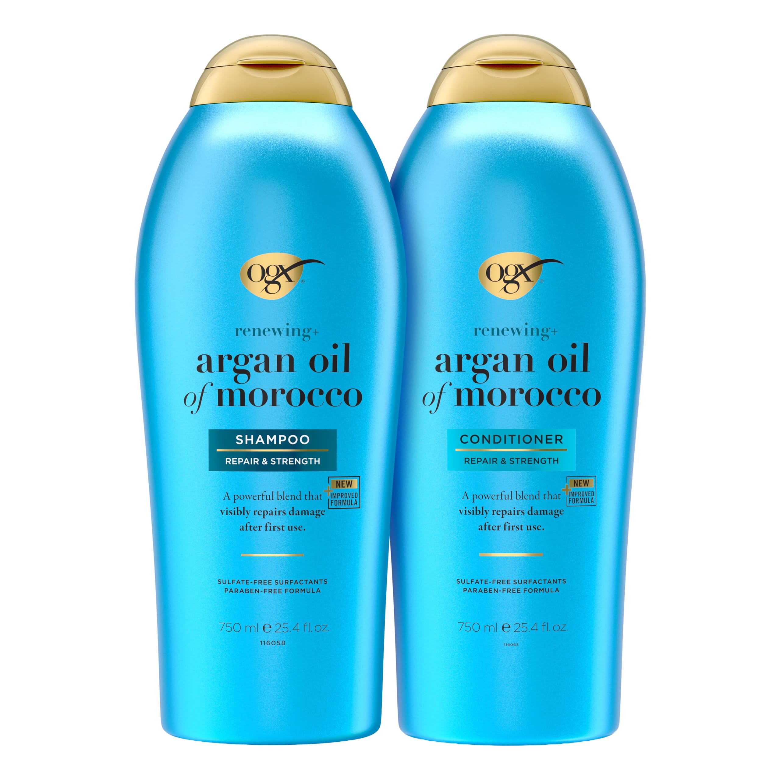 OGX Renewing + olejek arganowy z Morocco szampon i odżywka, 720 ml (2 sztuki)