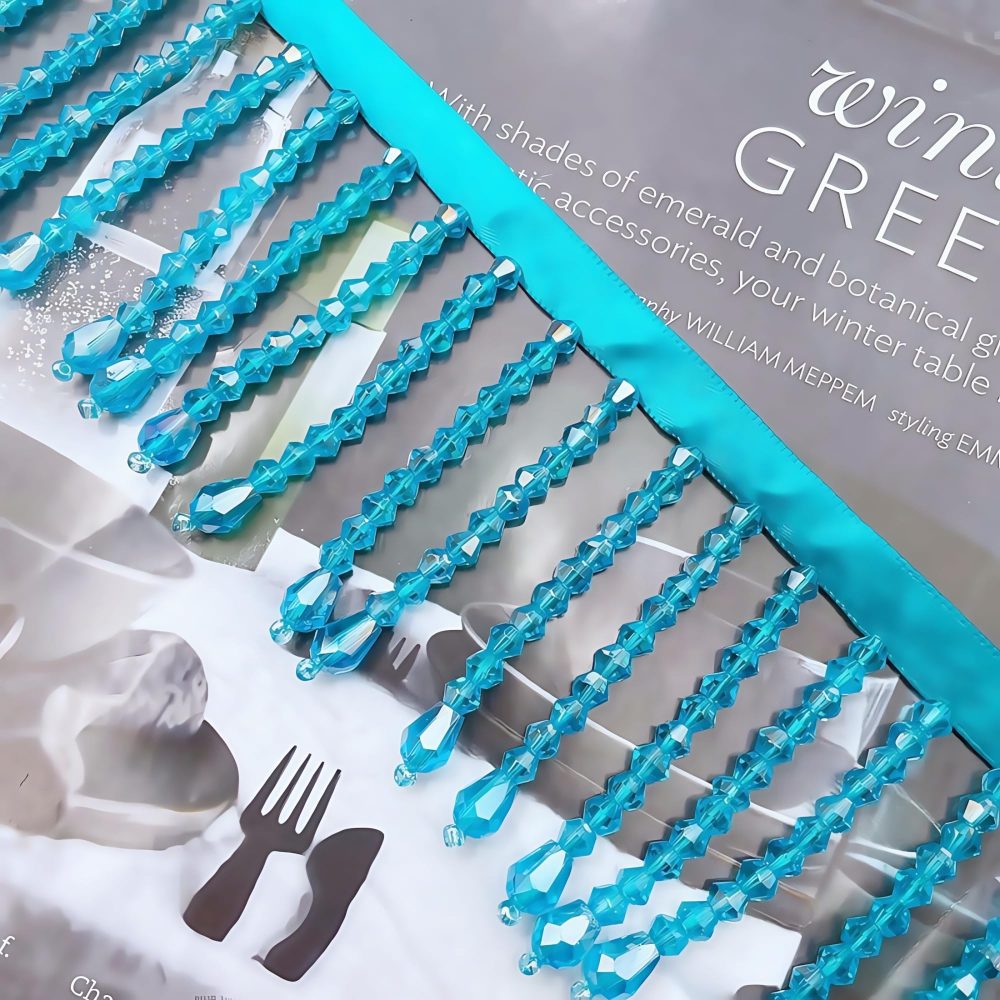 Ruban De Strass Irrégulier De 1,8 M - Frange En Strass - Frange En