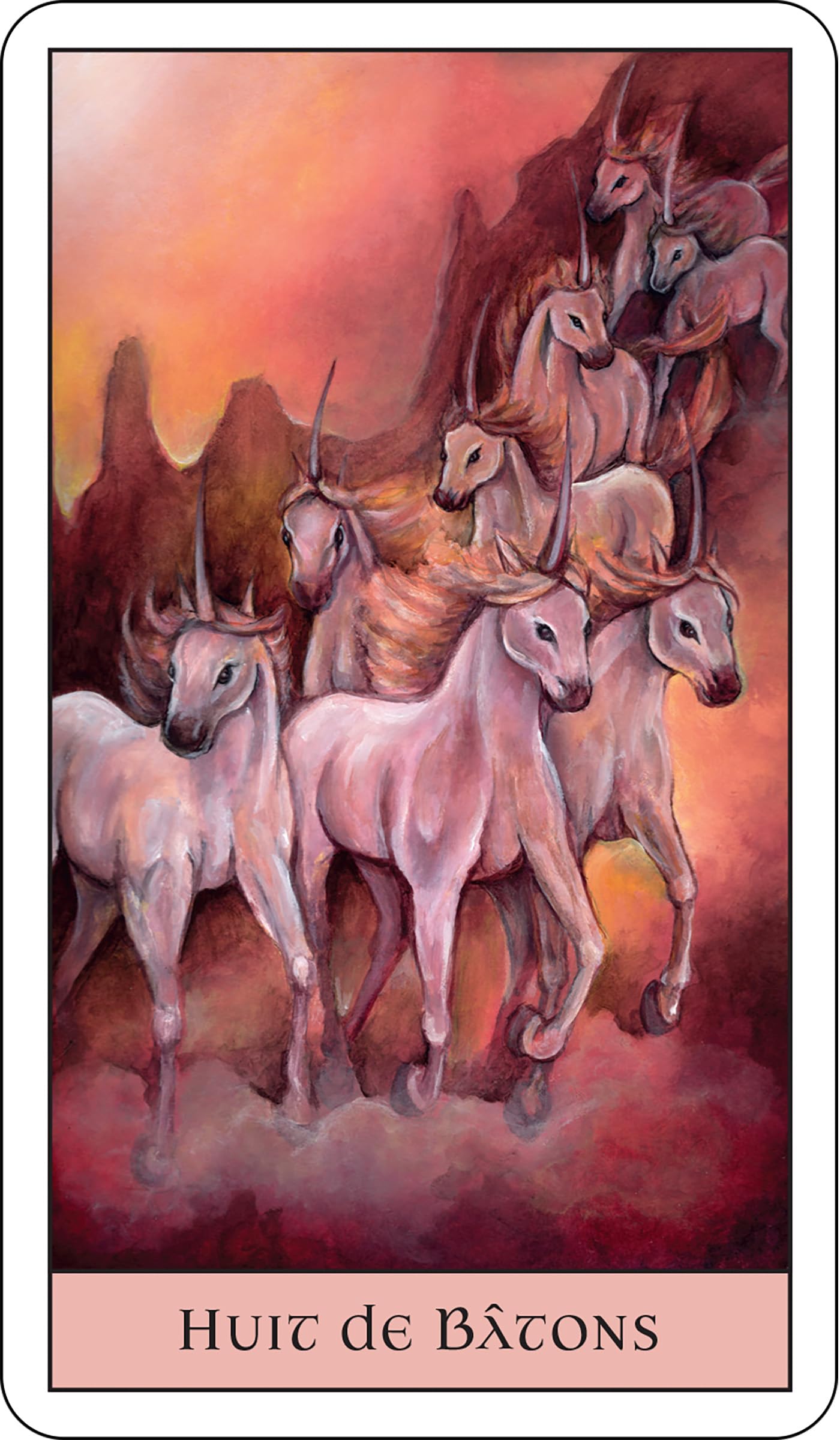 Tarot des visions cristallines: 79 cartes et un livre d'instructions