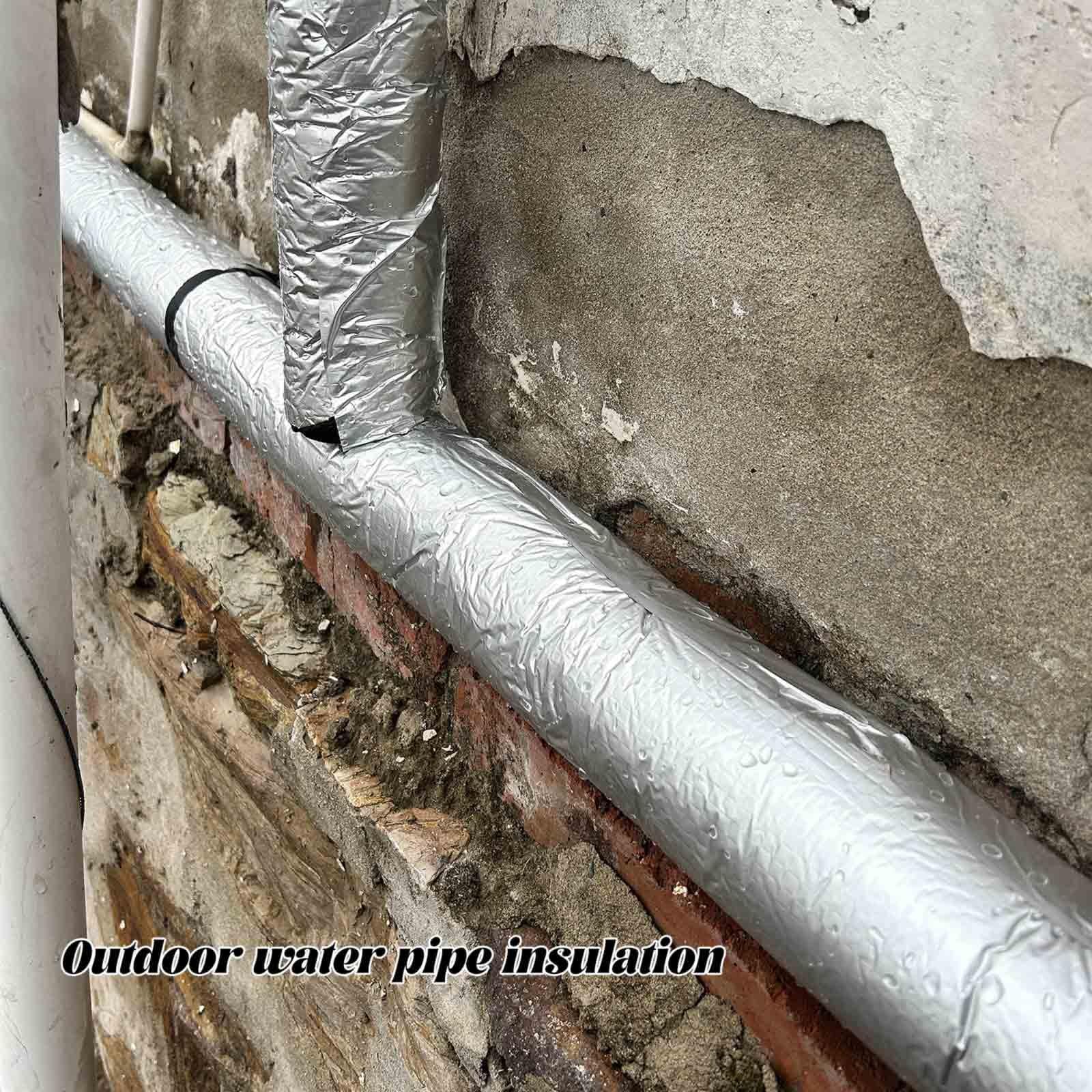 Calore Preservazione Schiuma Tubatura da 95cm Isolante per Tubature Antigelo per Impianti Idraulici Involucro Isolante, Autosigillante Tubo in Schiuma(219.0mm/8.6in)