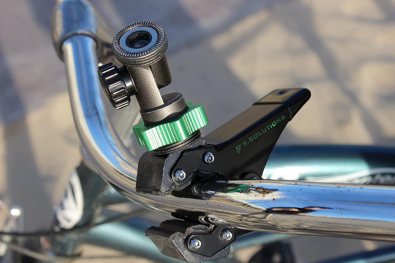 9.Solutions Savior Spring Clamp Mini, Fast-Mounting, Strong, Torsion Spring Clamp, 9.VB5100, fit firmly onto any oddly shaped object, mount multiple pieces of equipment on one clamp