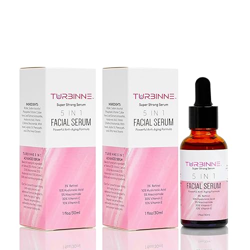 TURBINNE Suero nocturno 5 en 1 (2 unidades)