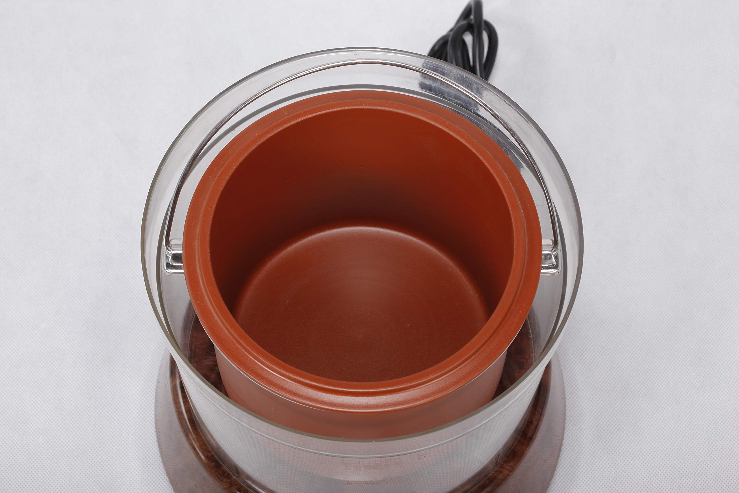 Sistema automatico di cottura, cotture lunghe a bagnomaria in ceramica ZISHA, atossica, completamente naturale, programmabile.