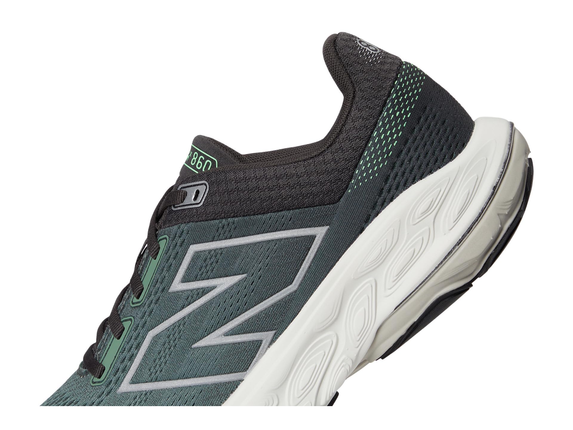 New Balance Fresh Foam X 860 V14 - Scarpe da corsa da uomo, Ginepro scuro/Cemento nero/Materia grigia, 50 EU