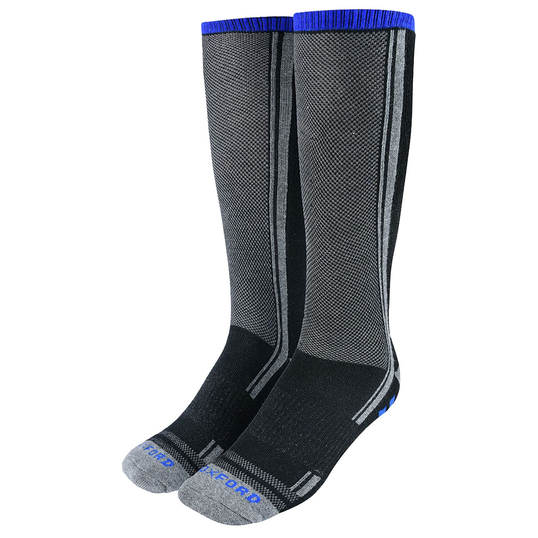 Oxford Products Oxford Coolmax Motorcycle Motorbike Socks, Black, L CA842L