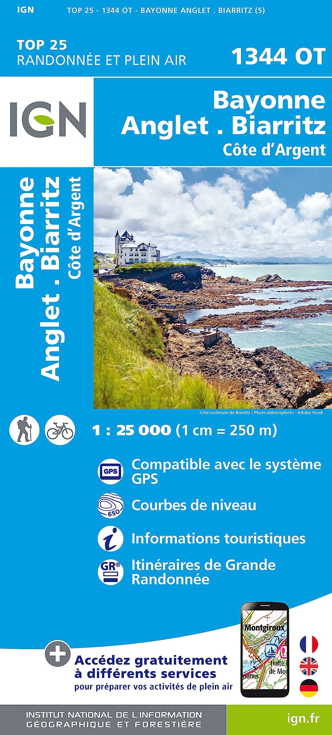 Bayonne / Anglet / Biarritz / Côte d'Argent (1344OT) (TOP 25)