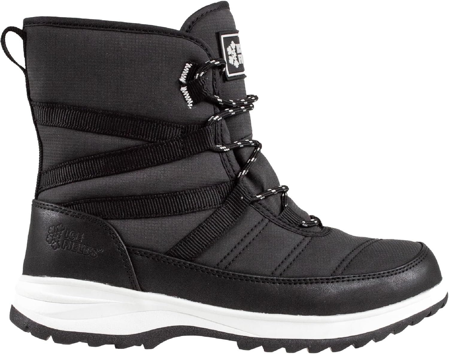 Ice Fields Andrea 3 Snow Winter Boots for Women, Warm, Insulated, Lace Up
