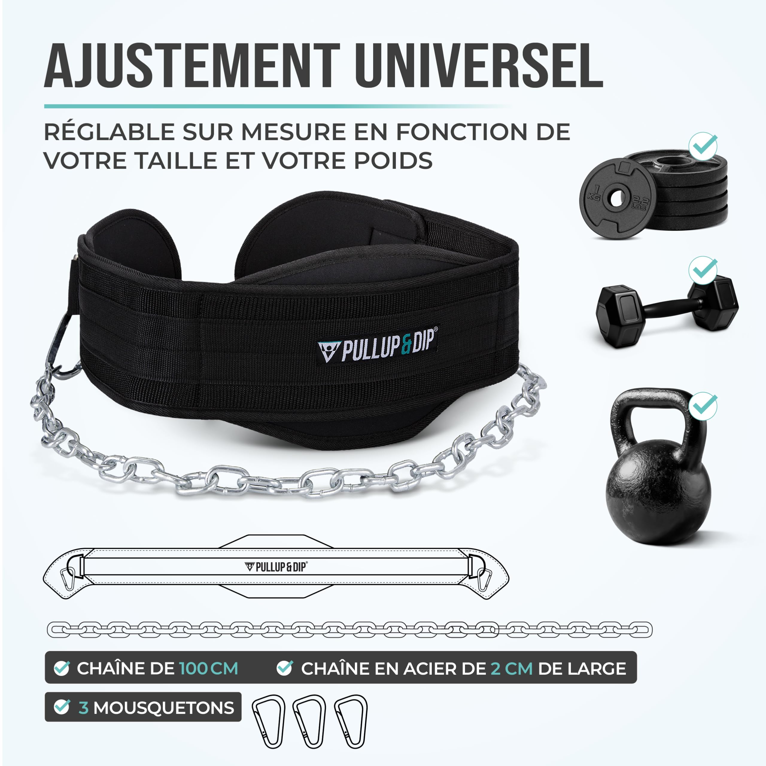 Ceinture De Musculation - RDX - Lombaire Belt - Noir - Adulte - Mixte