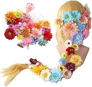 ラプンツェル コスプレ用ウィッグ LED付き 値下げしました】ラプンツェル ウィッグ ライトアップ 仮装