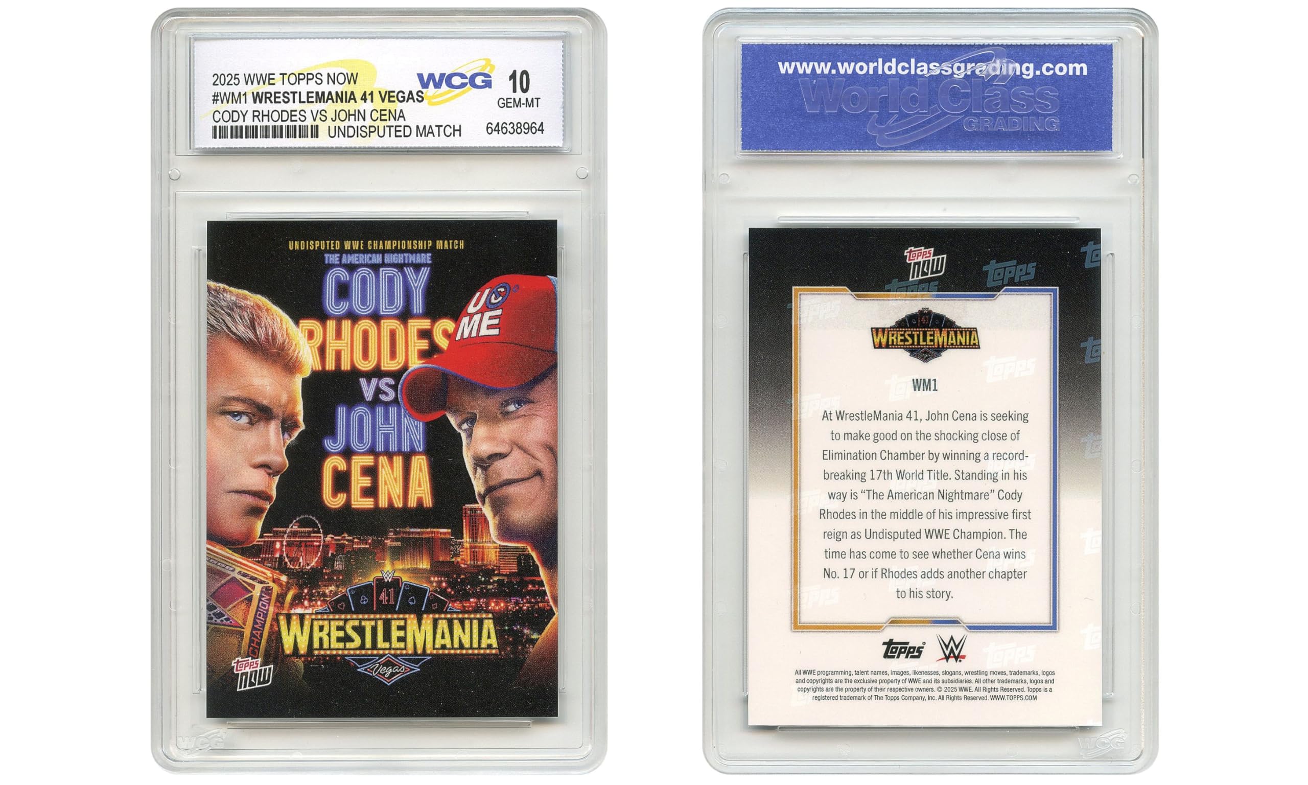 wwe graded cards 2025 WWE Topps Chrome (Roster Card) **Limited Edition** Graded Card--U pick