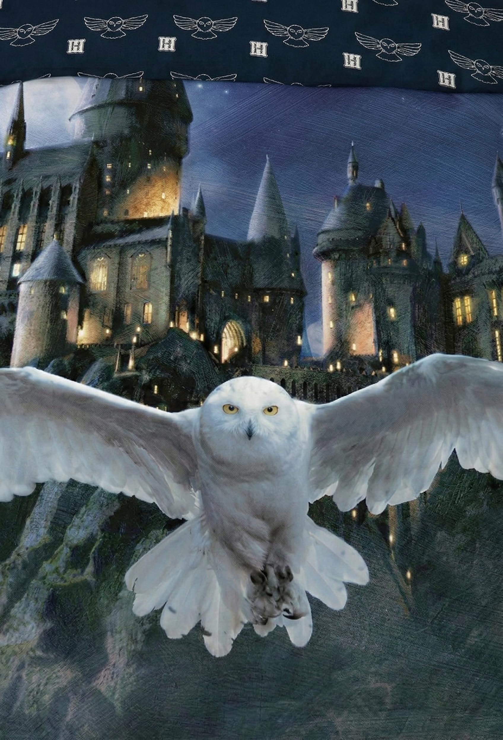 Multicolor Harry Potter Uil dekbedovertrekken Zacht 100x135