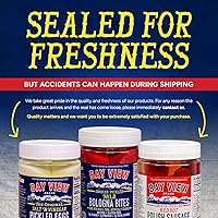 Vista 4 de Bay View - Salchicha polaca ahumada en escabeche, sin MSG, sin gluten, sin soja, 0g de azúcar, 7g de proteína, ahumada con madera dura, delicioso