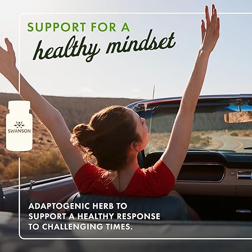 Miniatura 2 de Swanson Ultimate Ashwagandha KSM-66 - Suplemento de hierbas que apoya niveles de estrés saludables y relajación - Fórmula natural para promover una