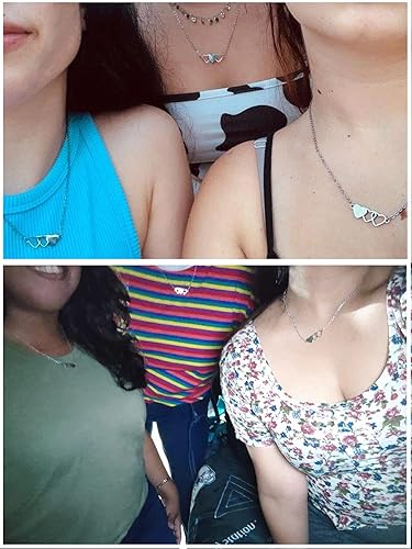 Miniatura 7 de YANCHUN Regalos de cumpleaños para mejor amiga para mujeres, collares de amistad, collar de mejor amiga, collar de mejores amigos, collar para 2345,