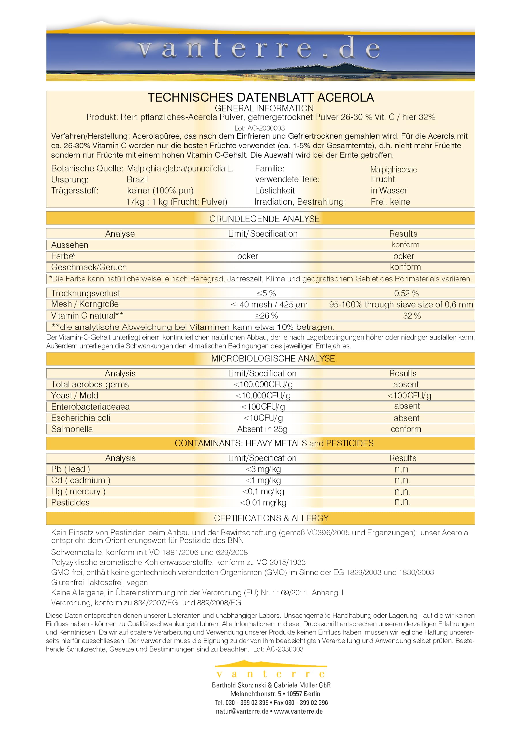 Balchem OptiMSM* El MSM más puro, seguro y cualitativamente duradero del mundo: v a n t e r r e MSM 1000 plus - 280 pestañas