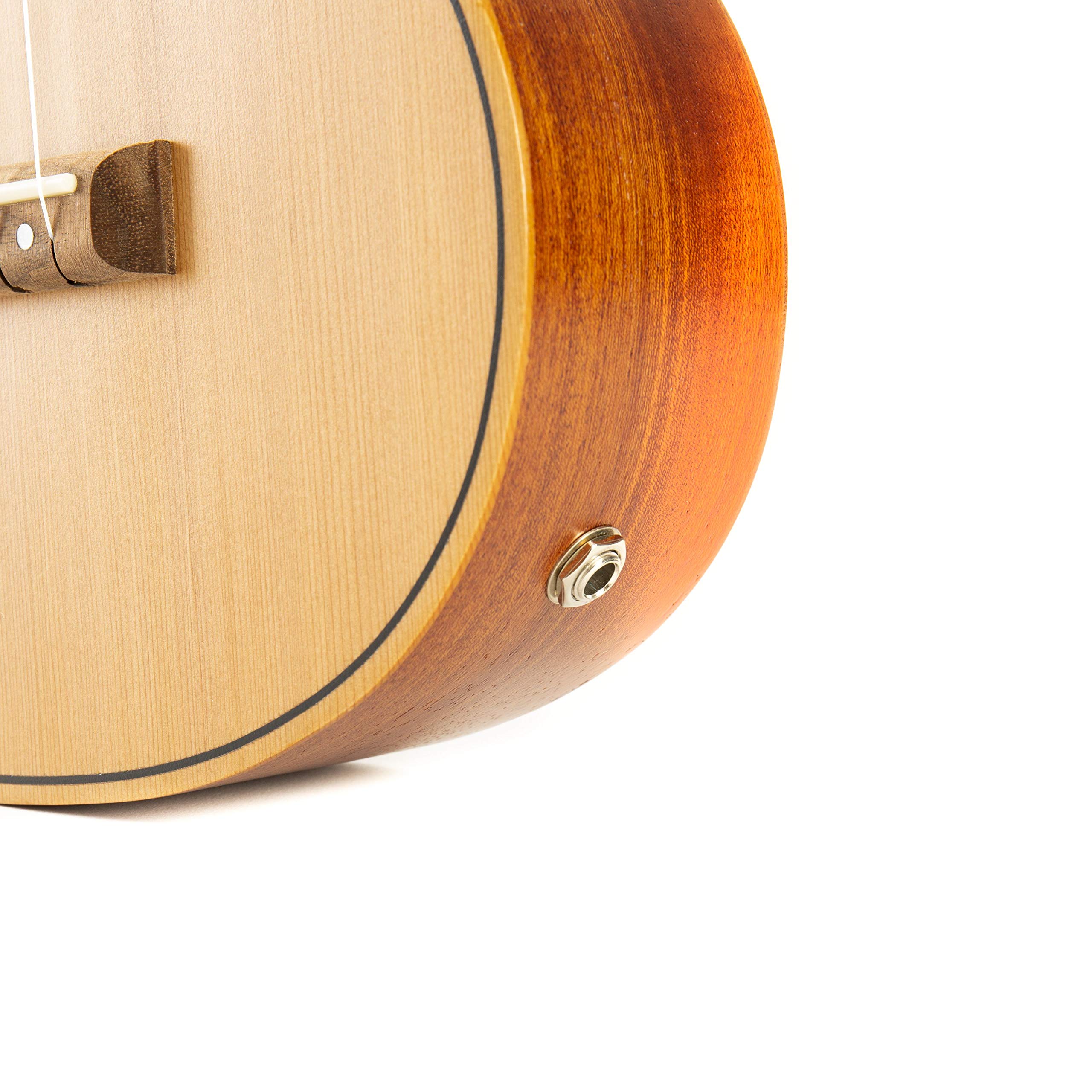 UKE-T SC EQ Thinline Tenor Ukulele mit PU