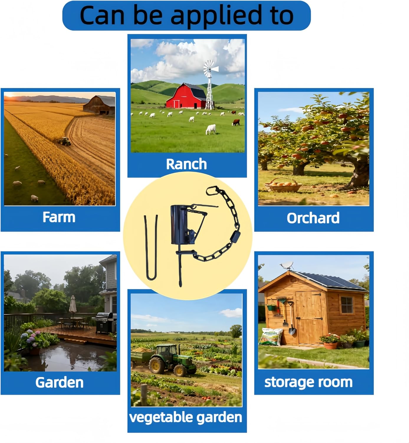 Heavy Duty Animal Trap for Various Complex Terrains Such as Forests, Grasslands, Fields, Courtyards