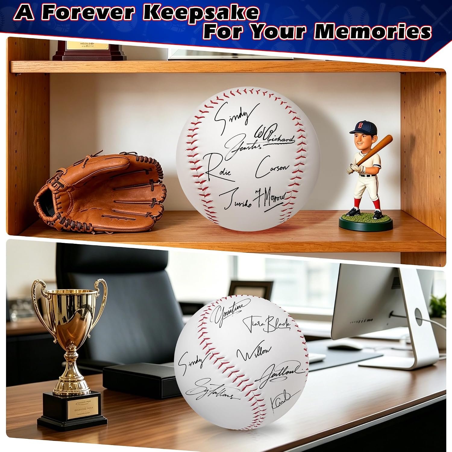 22 Inch Oversized Signature Baseball & Softball, Team Keepsake Gifts