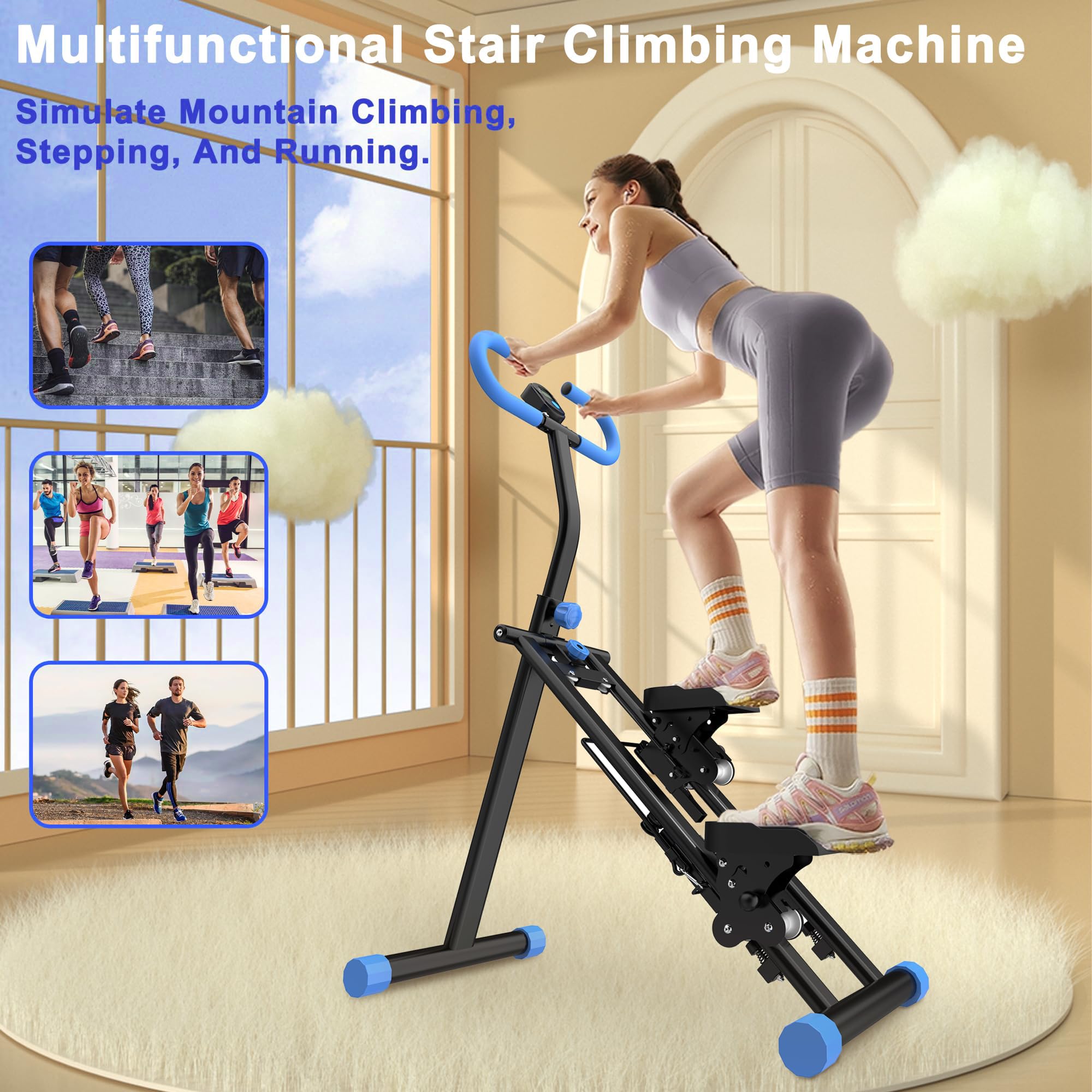 Amazon.co.jp: 垂直クライマー ステッパー マシン ホーム ジムの階段